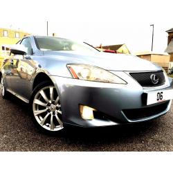 LEXUS IS 220D SE 175BHP,HUGE SPEC FULL LEATHER INTERIOR,PARKING SENSORS,3 MONTH WARRANTY,P/X WELCOME