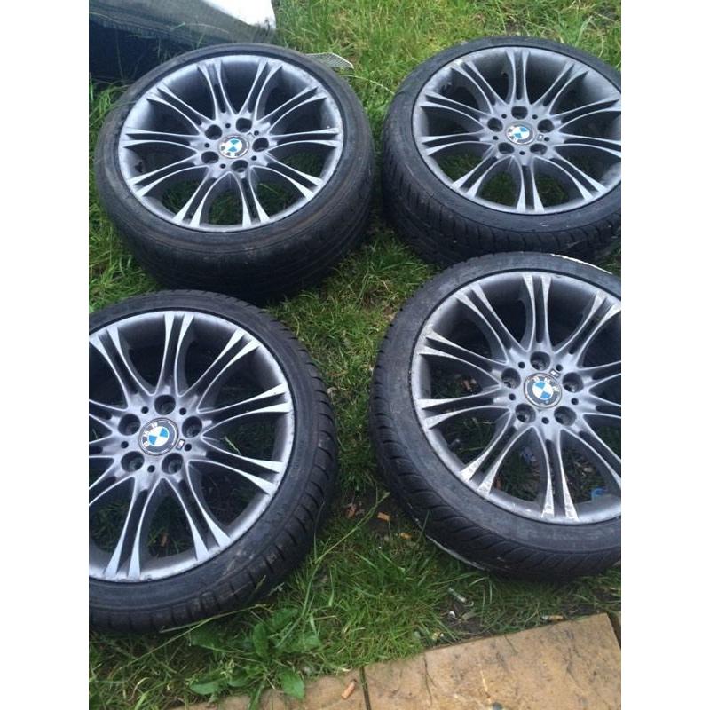 Bmw alloy mv2 reps. 18"