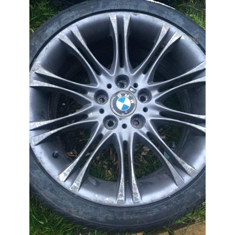 Bmw alloy mv2 reps. 18"