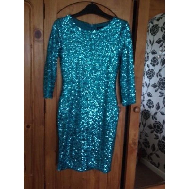 TOPSHOP Aqua dress