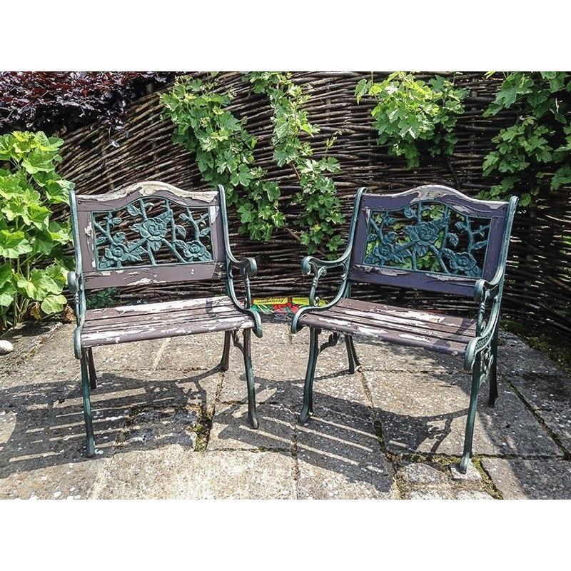 Garden Chairs - Cast Iron