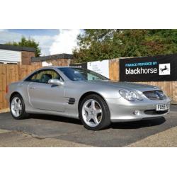 2005 MERCEDES SL-CLASS SL500 CONVERTIBLE PETROL