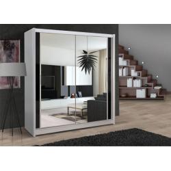 BRAND NEW- Exotic Sliding Door German Wardrobe in 4 Colours and Sizes! - SAME/NEXT DAY DELIVERY