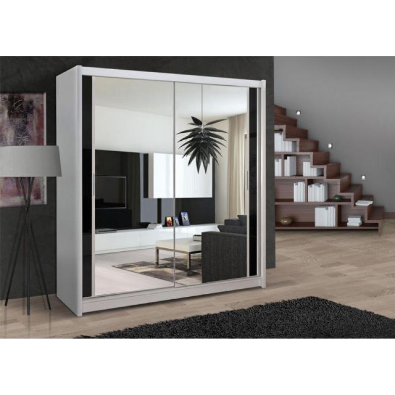 BRAND NEW- Exotic Sliding Door German Wardrobe in 4 Colours and Sizes! - SAME/NEXT DAY DELIVERY