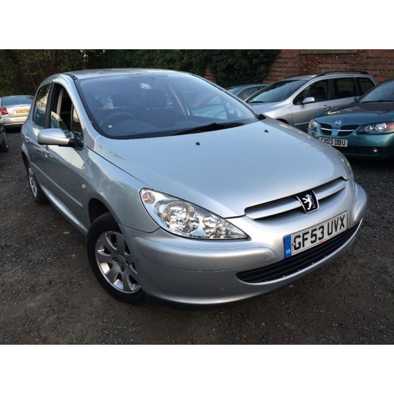 Peugeot 307 S 1.6 5dr Hatchback *Lady Owner* HPI Clear *Excellent Drive* CHEAP INSURANCE ROAD-TAX