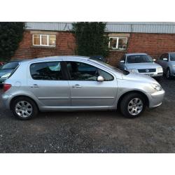 Peugeot 307 S 1.6 5dr Hatchback *Lady Owner* HPI Clear *Excellent Drive* CHEAP INSURANCE ROAD-TAX