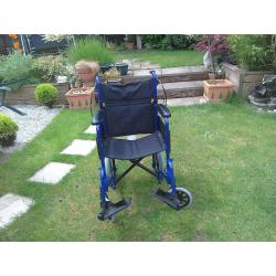 FOLDING PORTABLE WHEELCHAIR