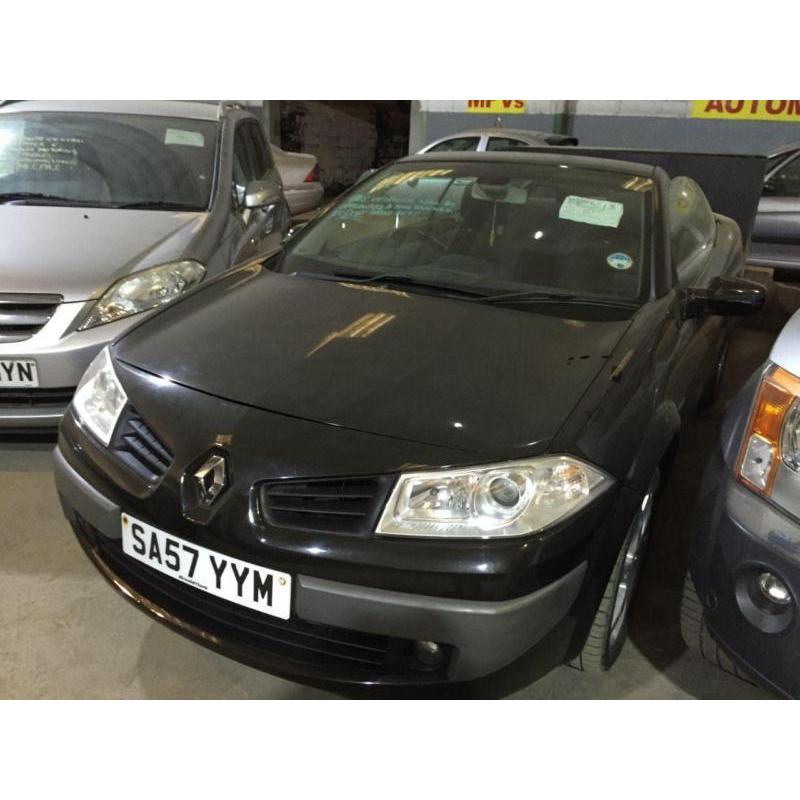 2007 Renault Megane 1.6 VVT Dynamique 2dr 2 door Convertible