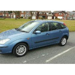 FORD FOCUS 1.6 LX ZETEC PETROL 5 DOOR HATCHBACK