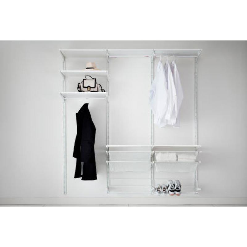 Ikea Algot White Storage System -Large Selection Upright/Basket/Shelf/Shoes Rack