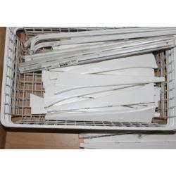 Ikea Algot White Storage System -Large Selection Upright/Basket/Shelf/Shoes Rack