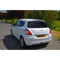 2015 SUZUKI SWIFT SZ4 WHITE