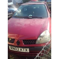 Renault Clio 1.2 16v Expression 5dr 2002 Petrol