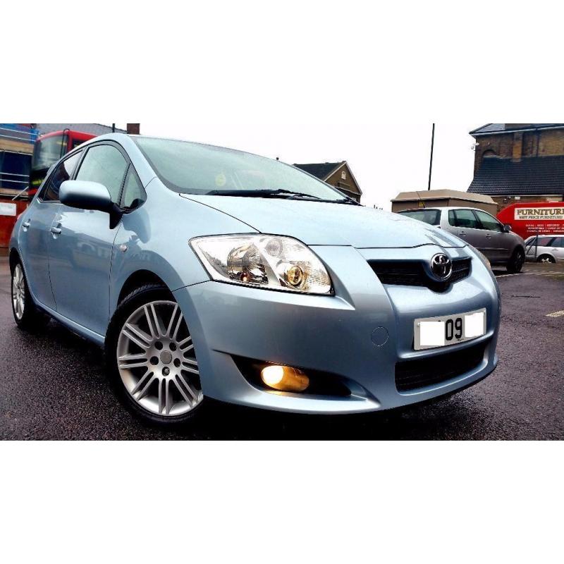 2009 TOYOTA AURIS 1.6 VVTI SR SPORT,124BHP, 54000 MILES, 3 MONTH WARRANTY, PART EXCHANGE WELCOME