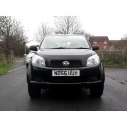 LATE 2006 56 DAIHATSU TERIOS 4WD 1.5 S DUAL FUEL LPG CONVERTED BLACK PX SWAP