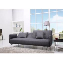 Sofa Bed 3 Seater Modern Design Futon Sofabed + 2 Matching Cushions Hardly Used Muji (Can Deliver)