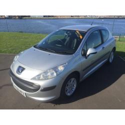 Peugeot 207 1.4 S 56, 2007, with 12 months MOT and 6 months extendable warranty