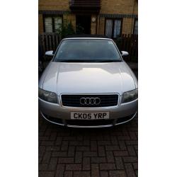 2005 AUDI A4 T SPORTS LINE SILVER LINE, LOW MILEAGE, FULL SERVICE HISTORY