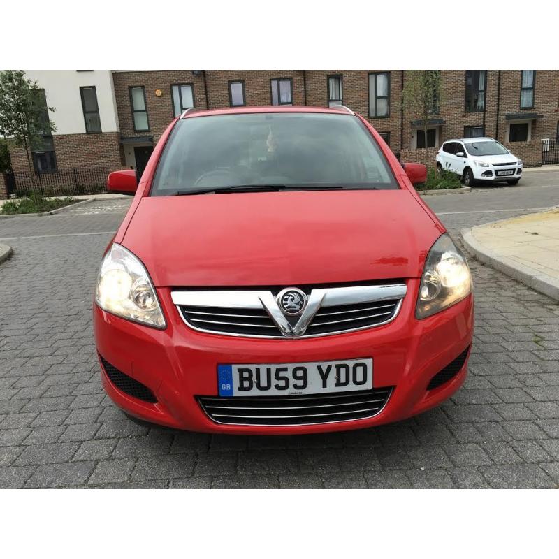 2009 VAUXHALL ZAFIRA 1.6 PETROL 7 SEATER.WITH NEW MOT/ford galaxy/vw sharan/Seat Alhambra/vw tauran