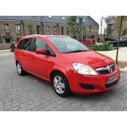 2009 VAUXHALL ZAFIRA 1.6 PETROL 7 SEATER.WITH NEW MOT/ford galaxy/vw sharan/Seat Alhambra/vw tauran