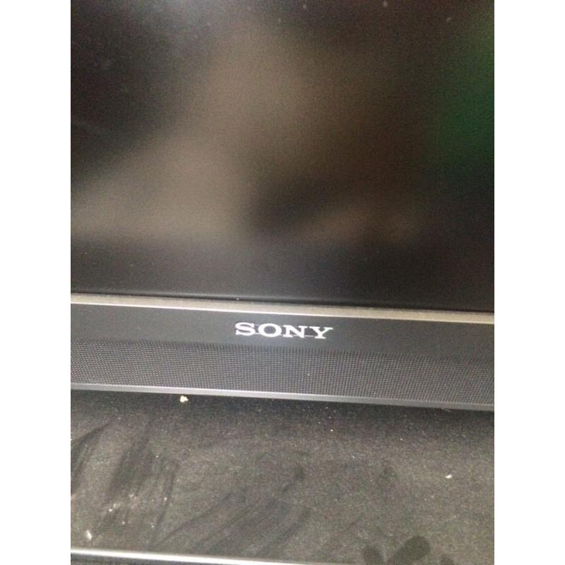 Sony brav HD 40 inch tv freeview