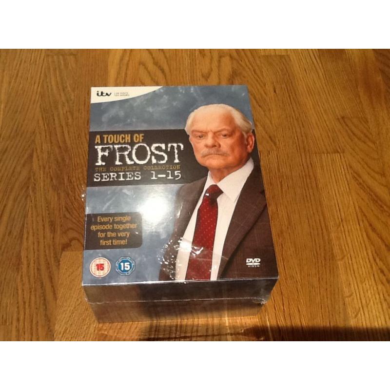 A Touch of Frost DVD box set - the complete collection - series 1-15