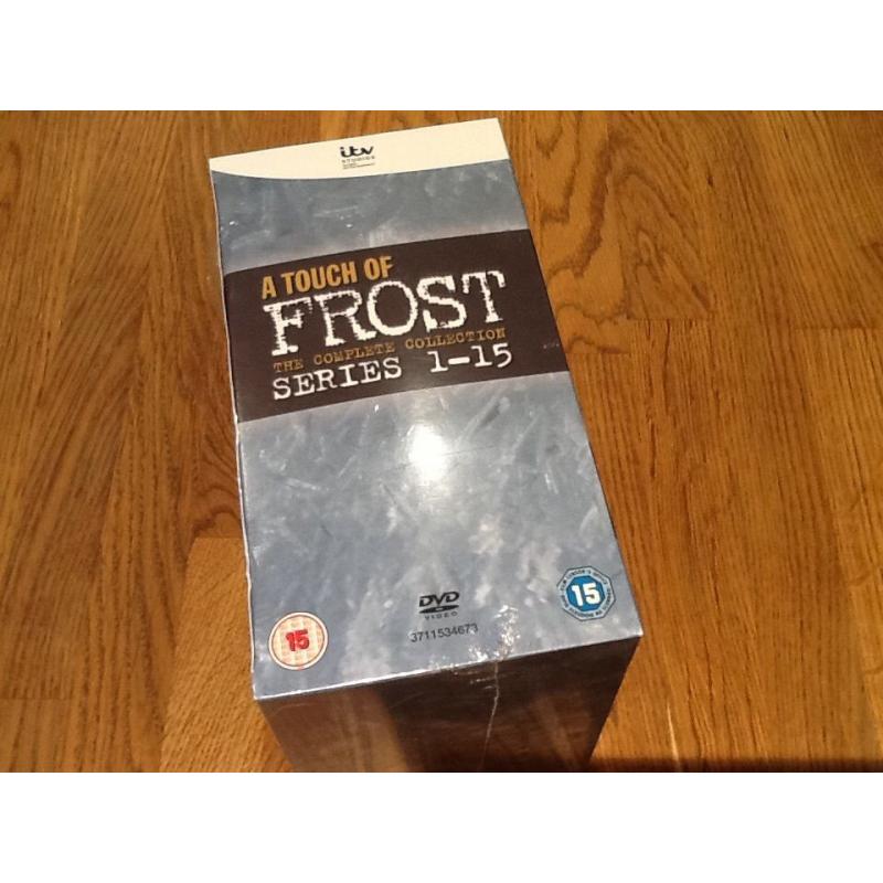 A Touch of Frost DVD box set - the complete collection - series 1-15