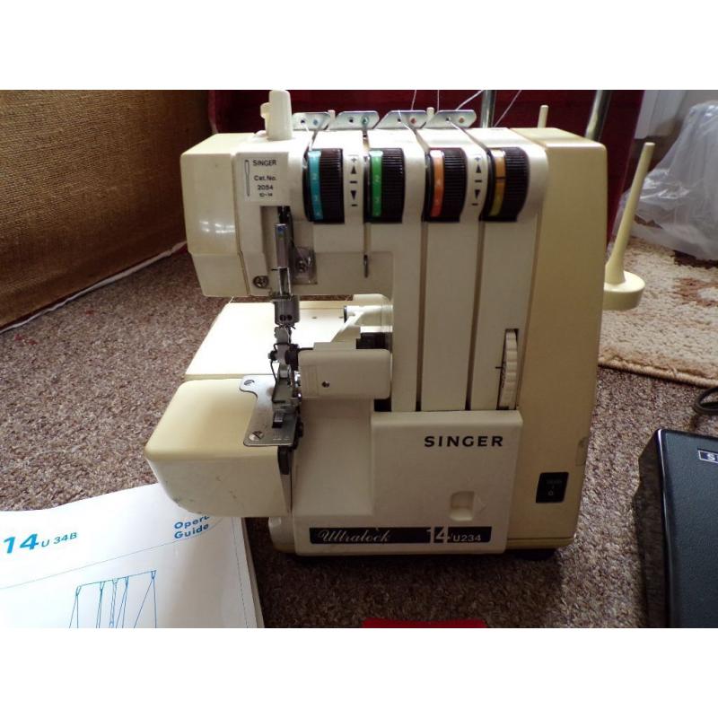 Singer overlocker machine