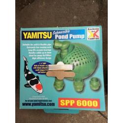 Yamitsu pond pump