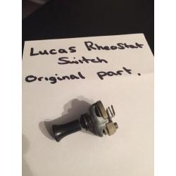 Lucas Rheostat Switch Original Part Works Rally Dash