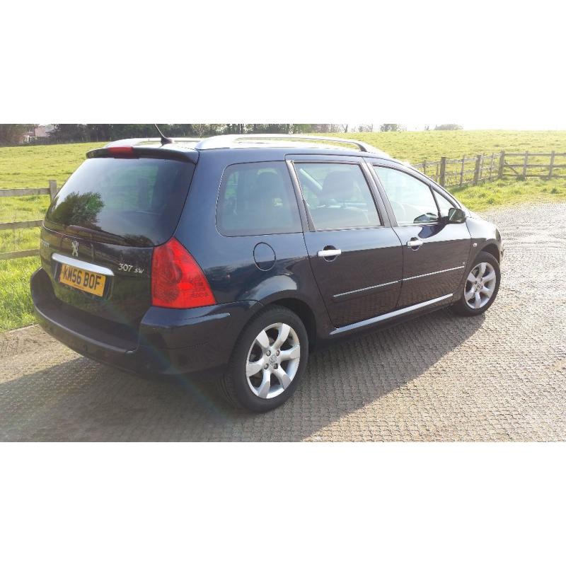 Peugeot 307sw SE Estate, 7 Seater, Low Milage