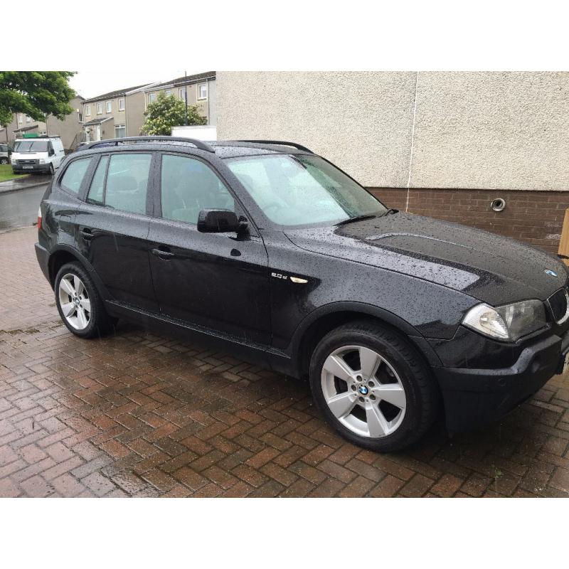 BMW X3 2.0 d Sport 5dr (04 - 06) Black 6 speed 4 wheel drive