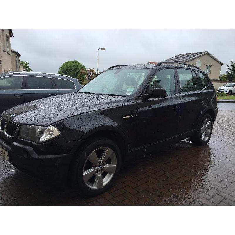 BMW X3 2.0 d Sport 5dr (04 - 06) Black 6 speed 4 wheel drive