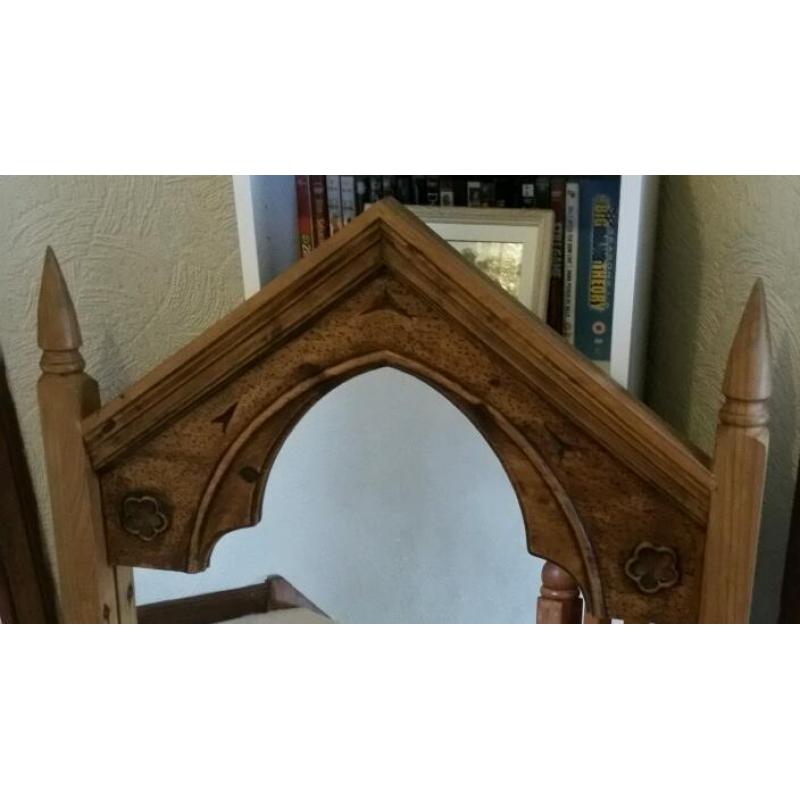 Beautiful Mirror - heavy solid wood