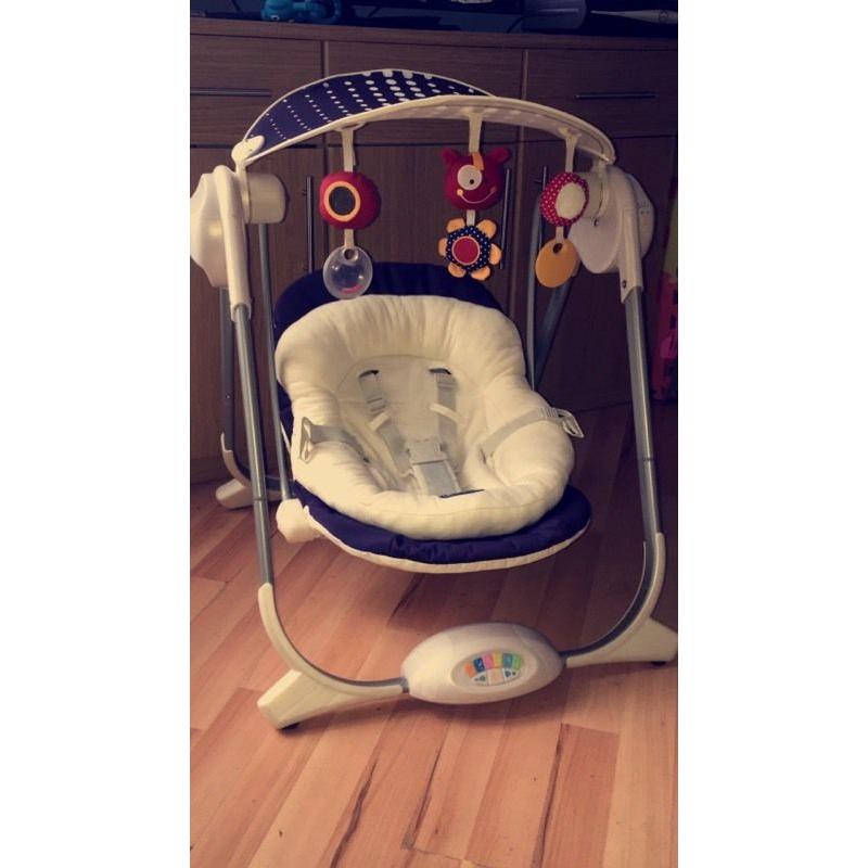 Chicco swinging musical chair