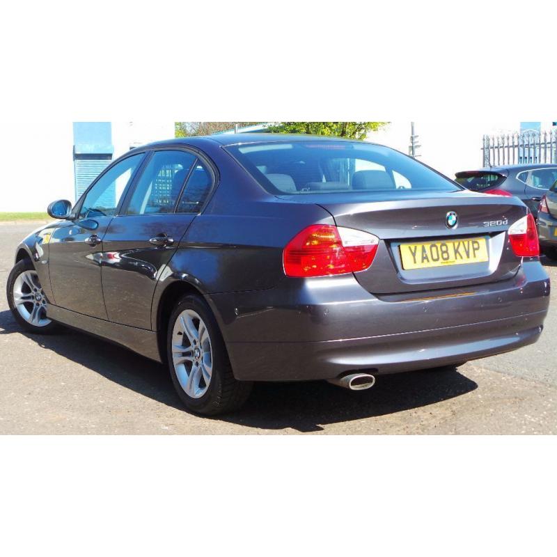 2008 08 BMW 320D 2.0 SE DIESEL GREY MOT 05/17(PART EX WELCOME)