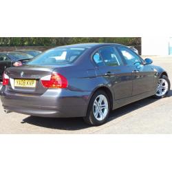 2008 08 BMW 320D 2.0 SE DIESEL GREY MOT 05/17(PART EX WELCOME)