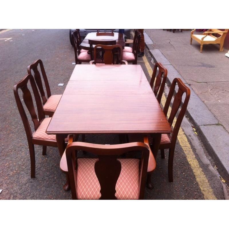 Dining Tables + 6 chairs / free Glasgow delivery