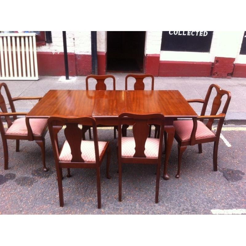 Dining Tables + 6 chairs / free Glasgow delivery