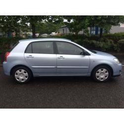 Toyota Corolla 1.4 Blue 5 Door with only 39,000 miles! 12 Months MOT! Immaculate Condition