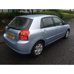 Toyota Corolla 1.4 Blue 5 Door with only 39,000 miles! 12 Months MOT! Immaculate Condition