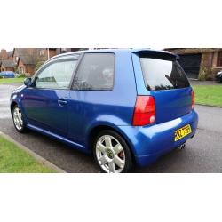 2003 Volkswagen Lupo 1.6 16V GTI 6 Speed Raven Blue 125Bhp FULL YEARS MOT Golf Polo Arosa Sport Up