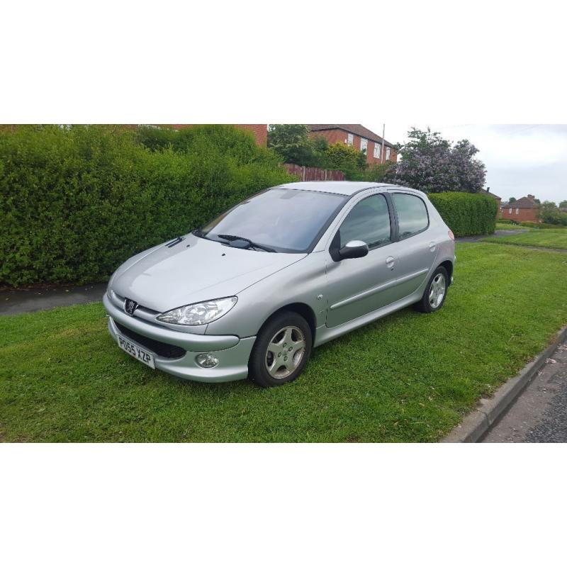 PEUGEOT 206 1.4 2006 YEAR 12 MONTHS MOT TAX 69.00MILAGE