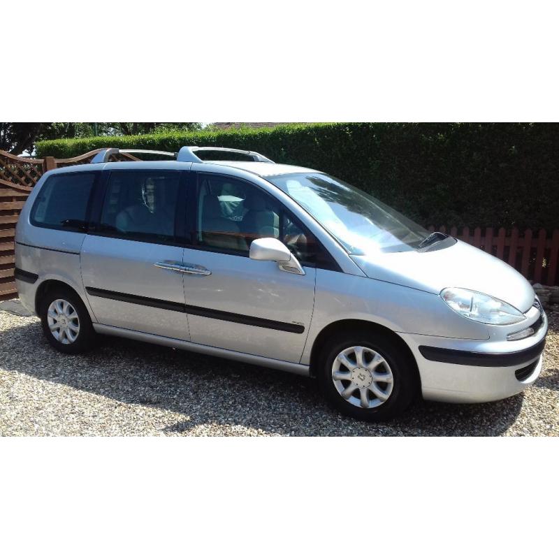 7 SEATS,2004 PEUGEOT 807 EXECUTIVE,LEATHER,A/C,MOT,BIGGER THAN FORD GALAXY,RENAULT ESPACE,VW SHARAN,