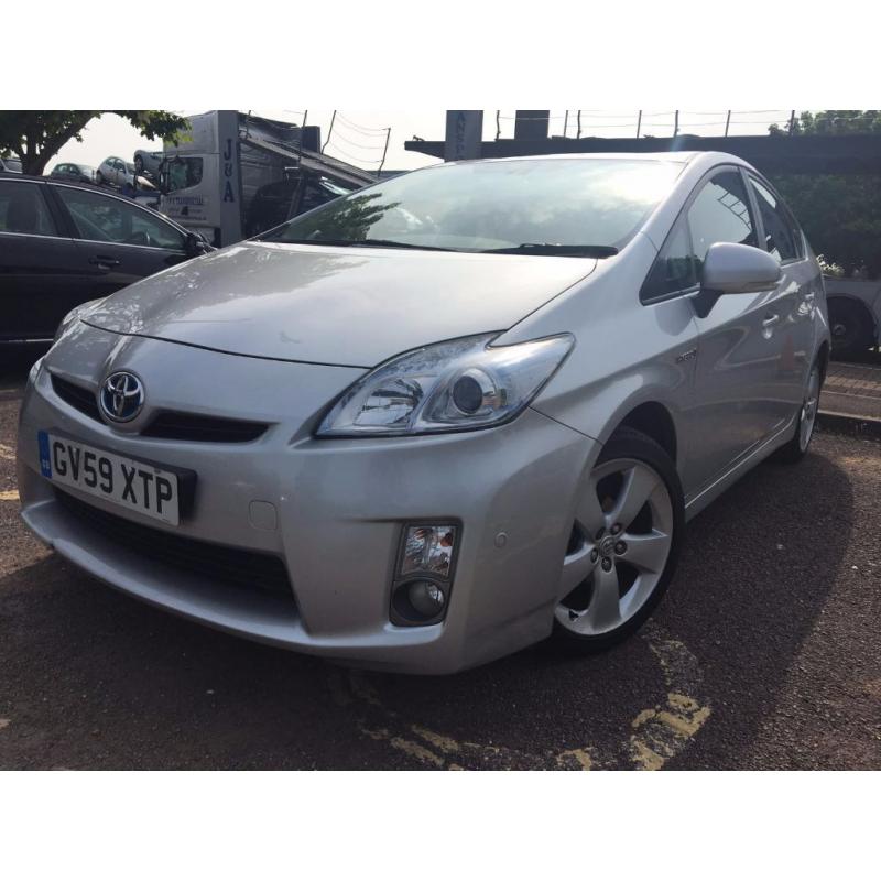 TOYOTA PRIUS 2010 PLATE T-SPIRIT WARRANTED MILES FULL TOYOTA HISTORY HPI CLEAR PCO AVAILABLE