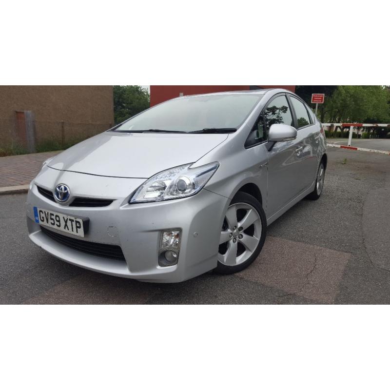 TOYOTA PRIUS 2010 PLATE T-SPIRIT WARRANTED MILES FULL TOYOTA HISTORY HPI CLEAR PCO AVAILABLE