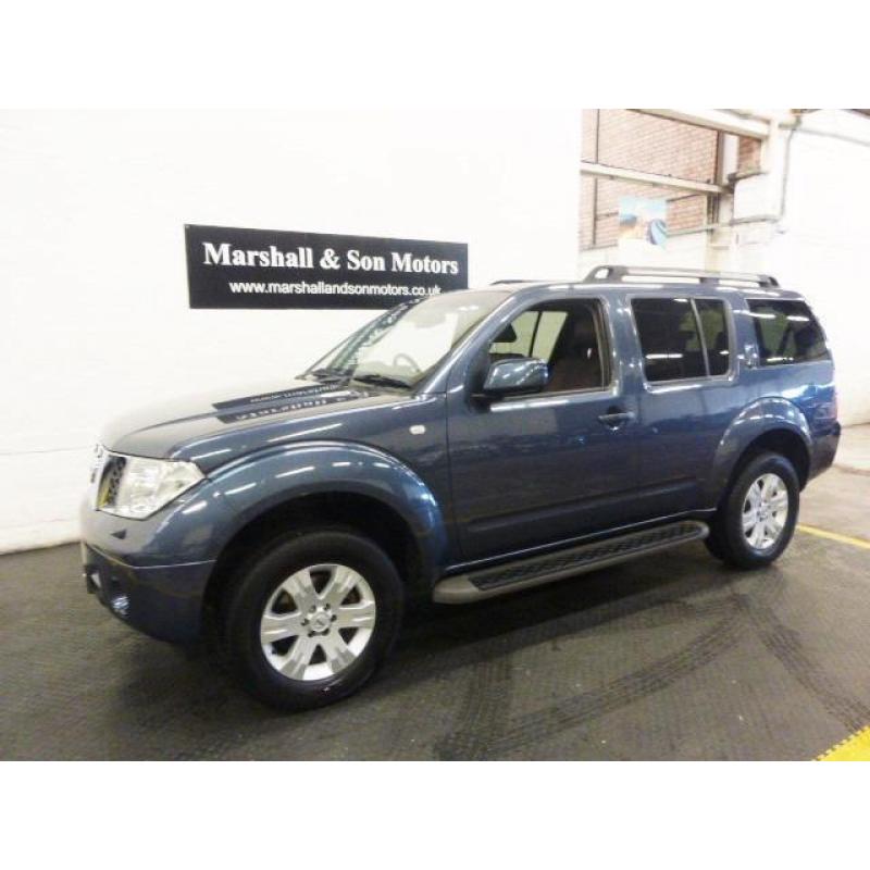 2007 07 NISSAN PATHFINDER 2.5 AVENTURA DCI 5D 169 BHP DIESEL