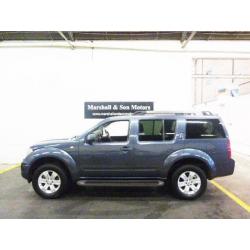 2007 07 NISSAN PATHFINDER 2.5 AVENTURA DCI 5D 169 BHP DIESEL