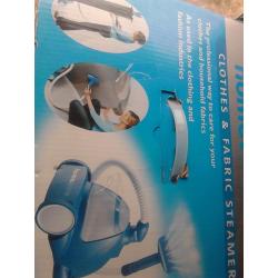 Brand new clothes and fabric steamer with lots of attachments