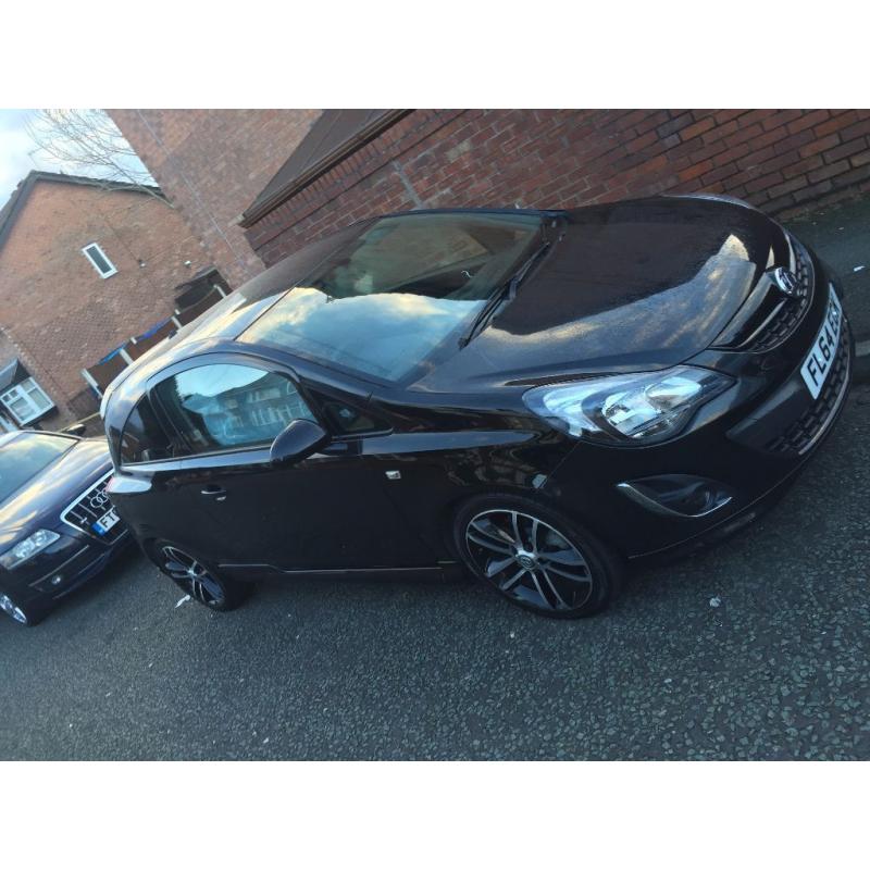 VAUXHALL CORSA BLACK EDITION TURBO